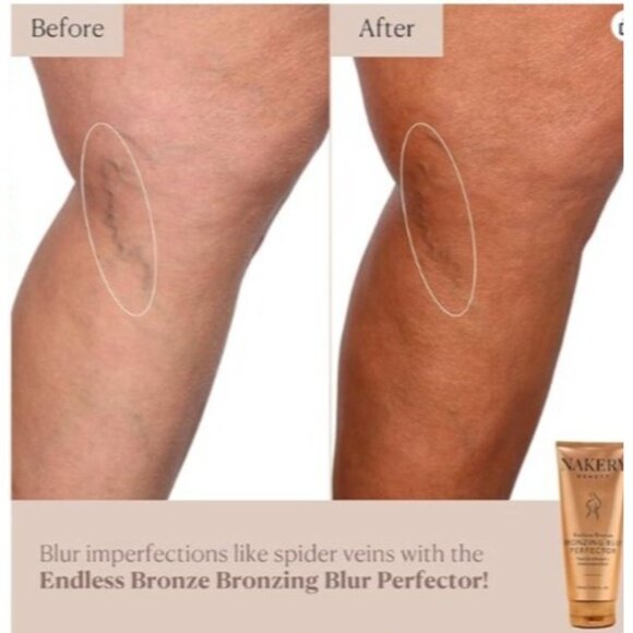 Nakery Bronzing Blur Perfector Instant Body Bronzer Peptide-Infused Shimmer - Picture 3 of 7